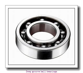 80 mm x 170 mm x 39 mm  skf 6316 Deep groove ball bearings