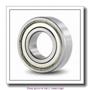 12 mm x 18 mm x 4 mm  skf W 61701 R-2ZS Deep groove ball bearings