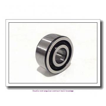 60,000 mm x 110,000 mm x 36,500 mm  SNR 3212A Double row angular contact ball bearings