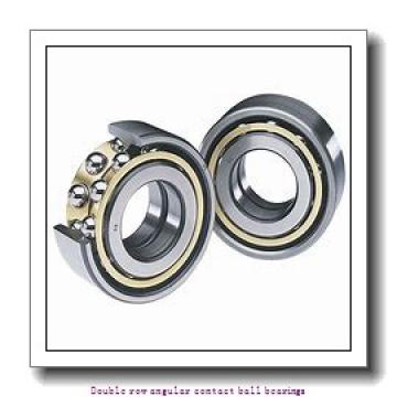 30,000 mm x 62,000 mm x 23,800 mm  SNR 3206B Double row angular contact ball bearings