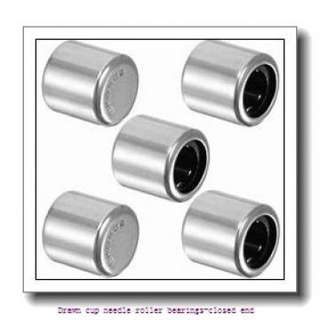 NTN BK2030ZWD Drawn cup needle roller bearings-closed end
