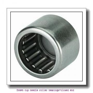 NTN BK2538ZWD Drawn cup needle roller bearings-closed end