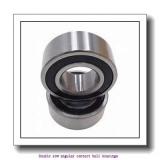20 mm x 52 mm x 22.2 mm  skf 3304 A-2RS1TN9/MT33 Double row angular contact ball bearings