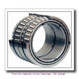 457.2 mm x 596.9 mm x 276.225 mm  skf 331169 E/C500 Four-row tapered roller bearings, TQO design