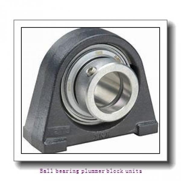 0.5000 in x 97 mm x 1-3&#x2f;32 in  skf P2B 008-TF Ball bearing plummer block units #1 image