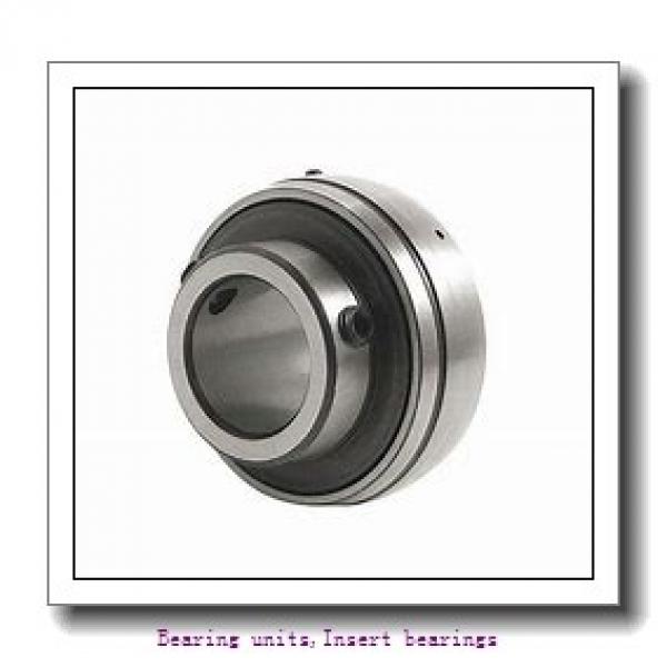 12 mm x 47 mm x 43,5 mm  SNR EX201G2 Bearing units,Insert bearings #1 image