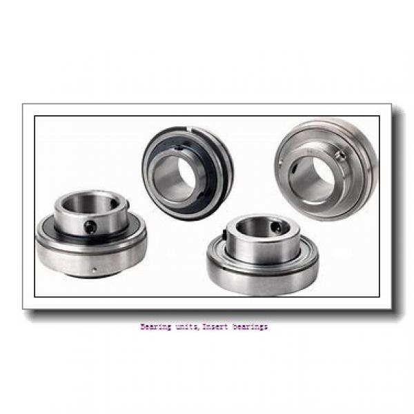 28.58 mm x 62 mm x 36.4 mm  SNR EX206-18G2L4 Bearing units,Insert bearings #1 image