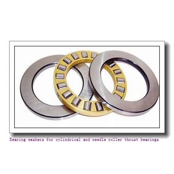 5 mm x 15 mm x 1 mm  skf AS 0515 Bearing washers for cylindrical and needle roller thrust bearings #2 image
