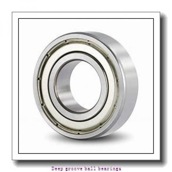 5 mm x 10 mm x 4 mm  skf WBB1-8705 R-2Z Deep groove ball bearings #1 image