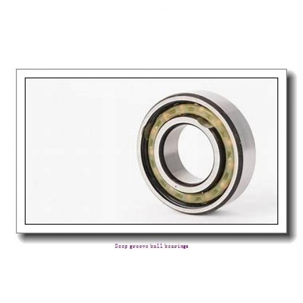 1,984 mm x 6,35 mm x 7,518 mm  skf D/W R1-4 R-2Z Deep groove ball bearings #1 image