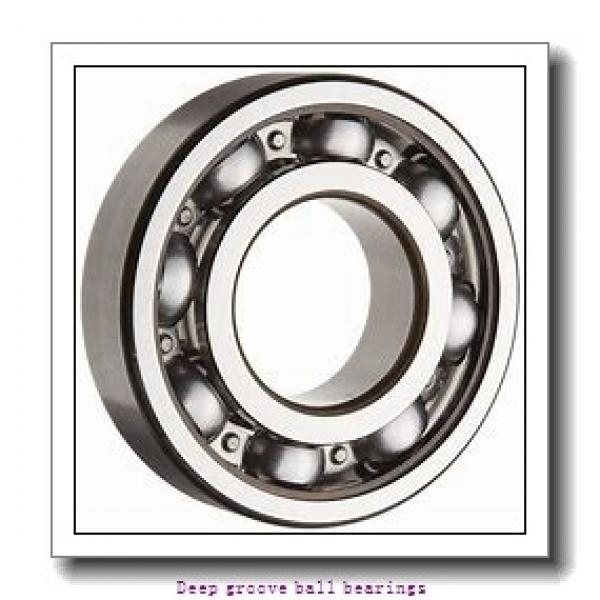 12 mm x 28 mm x 8 mm  skf W 6001 Deep groove ball bearings #1 image