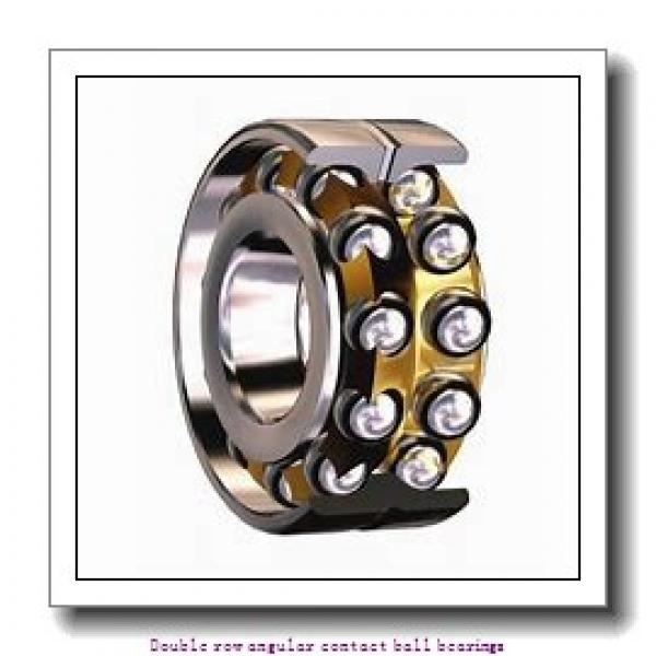 25 mm x 62 mm x 25.4 mm  SNR 3305A Double row angular contact ball bearings #1 image