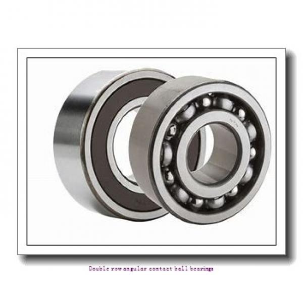 30,000 mm x 62,000 mm x 23,800 mm  SNR 5206ZZG15 Double row angular contact ball bearings #1 image