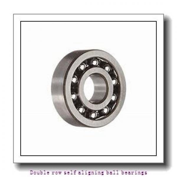 25 mm x 62 mm x 17 mm  SNR 1305G15C3 Double row self aligning ball bearings #1 image