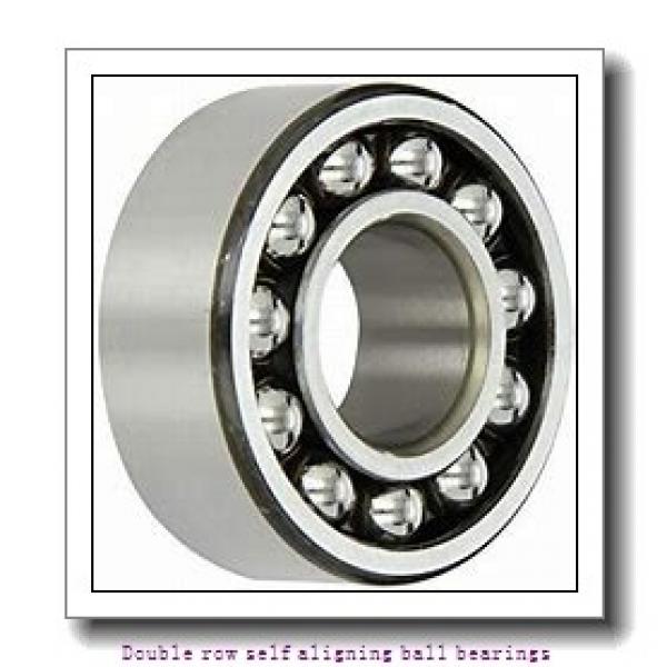 25 mm x 62 mm x 17 mm  SNR 1305KG15C3 Double row self aligning ball bearings #1 image
